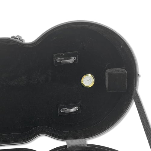 Vetimobato Viola Case, 16-inch, Adjustable Interior Fits 15-16.5-inch Violas, Carbon Fiber Hard Shell, Ultra Lightweight & Impact Resistant, Two Bow H