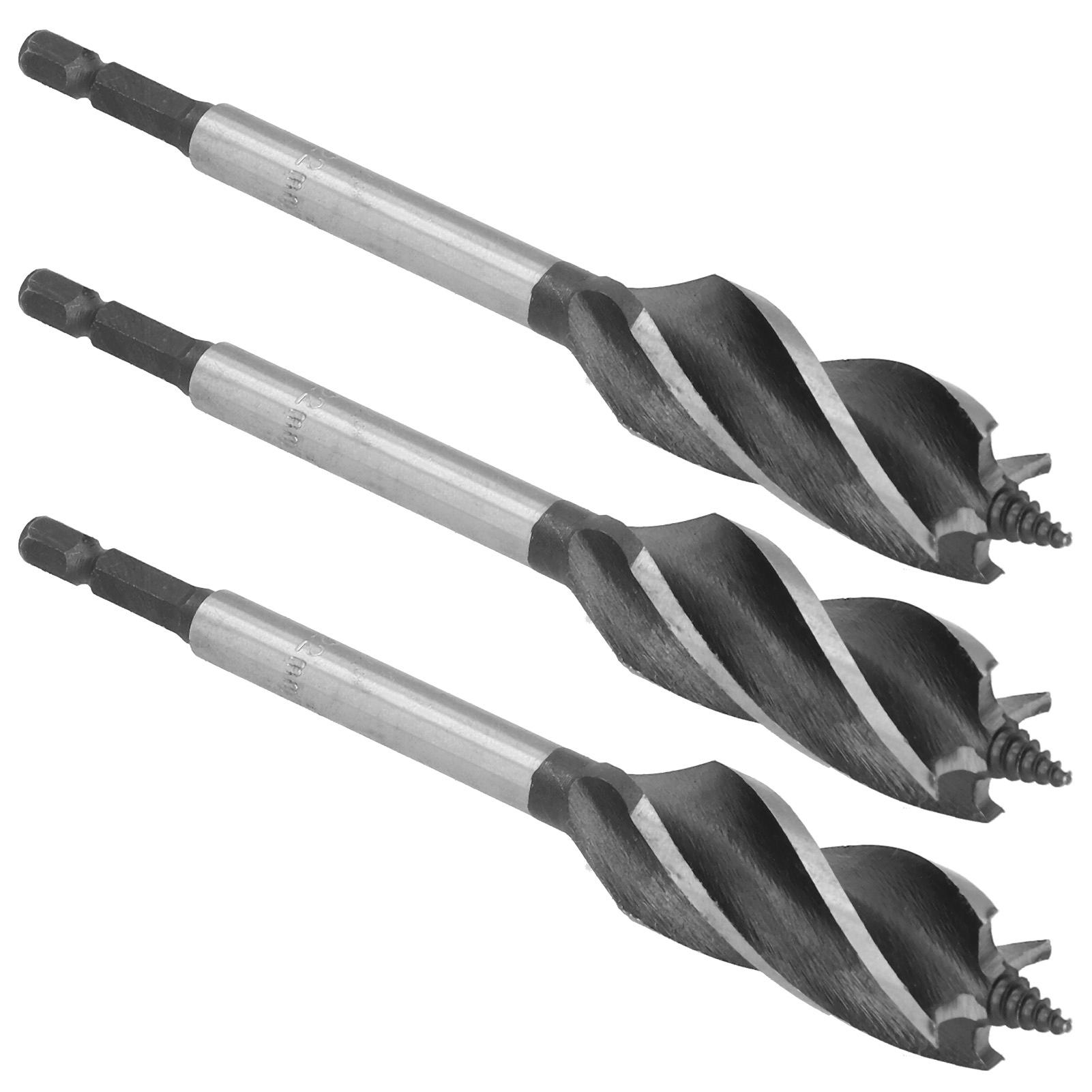 

3 шт. сверла 4Сверло корончатое 4 зуба шестигранный хвостовик инструменты для деревообработки 22мм