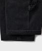 Beulaendideu Double Knee Carpenter Denim Shorts [Washed Black]