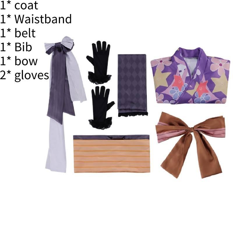 

Puella Madoka Magi Magica Акэми Хомура Косплей Костюм Кос Кимоно Наряд Женский S