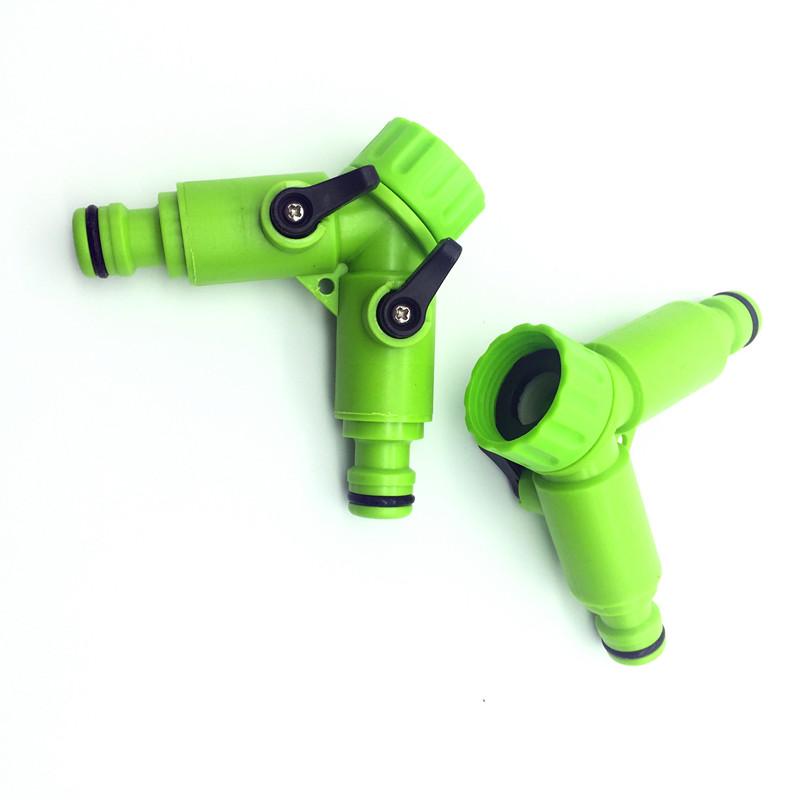 1pcs Irrigation Hose-way Splitter Adapter Connector Pipe Water Sprinkler Watering Tool Distributor Y Adapter Connector