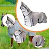Breathable Unpadded Ventilated Horsefly Sheet for Neck Protection