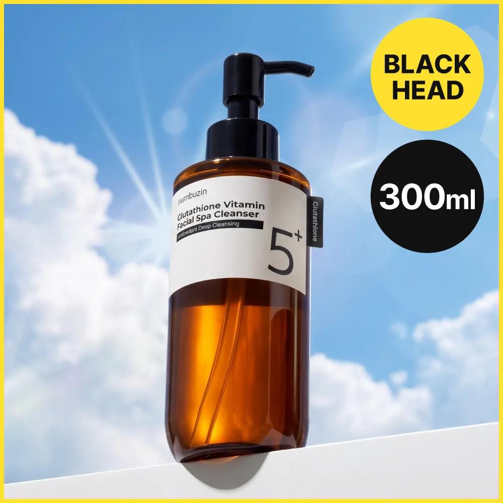 numbuzin No. 5 Glutathione C Facial Spa Cleanser 300ml Large Volume