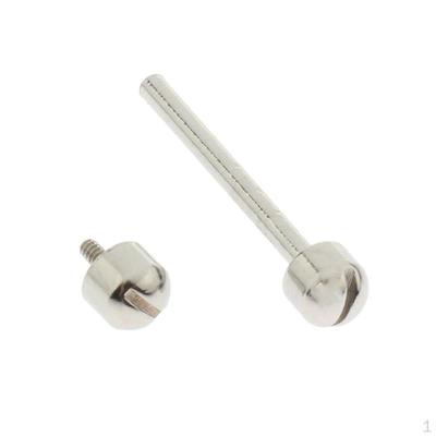 Tubo de tornillo de barra de 1 pieza para accesorios de herramientas de reparación de relojes mm