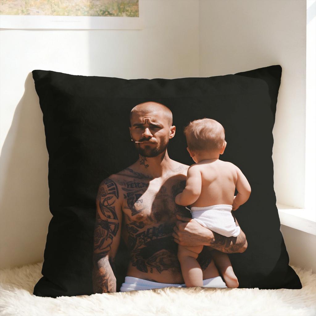 J-Justins B-Bieber Pillow Case Soft Pillow Cover Kawaii Cushion Cover For Chair Sofa Home Decor