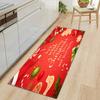 Christmas Kitchen Sand Carpet Doormat Long Floor Mat