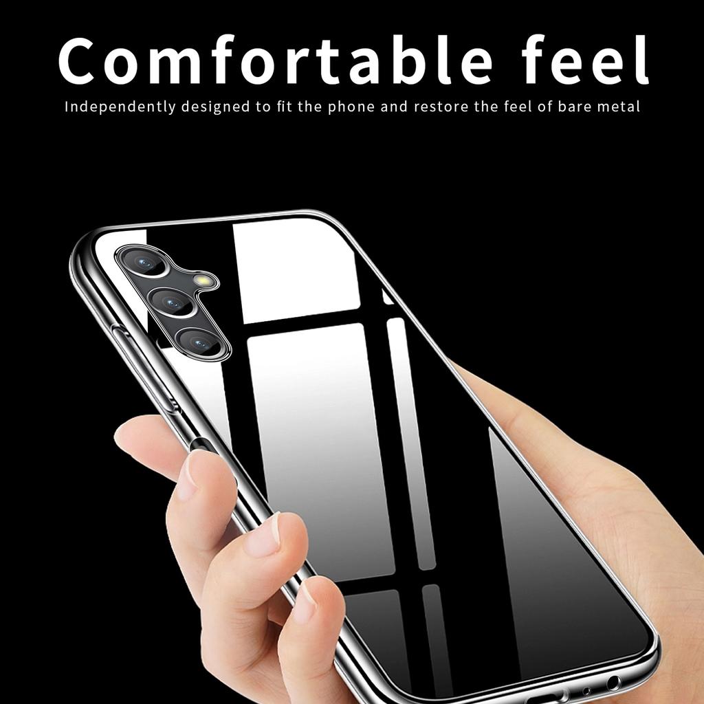 MOFI For Samsung Galaxy A25 5G (Global) (161.0 X 76.5 X 8.3mm) Soft TPU Phone Case Protective Transparent Phone Cover