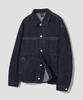 Agod Stone Washed Crop Denim Jacket [Raw Indigo]