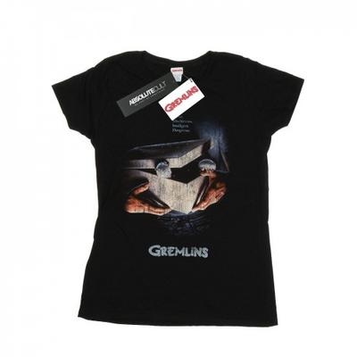Womens/Ladies Gizmo Distressed Poster Cotton T-Shirt