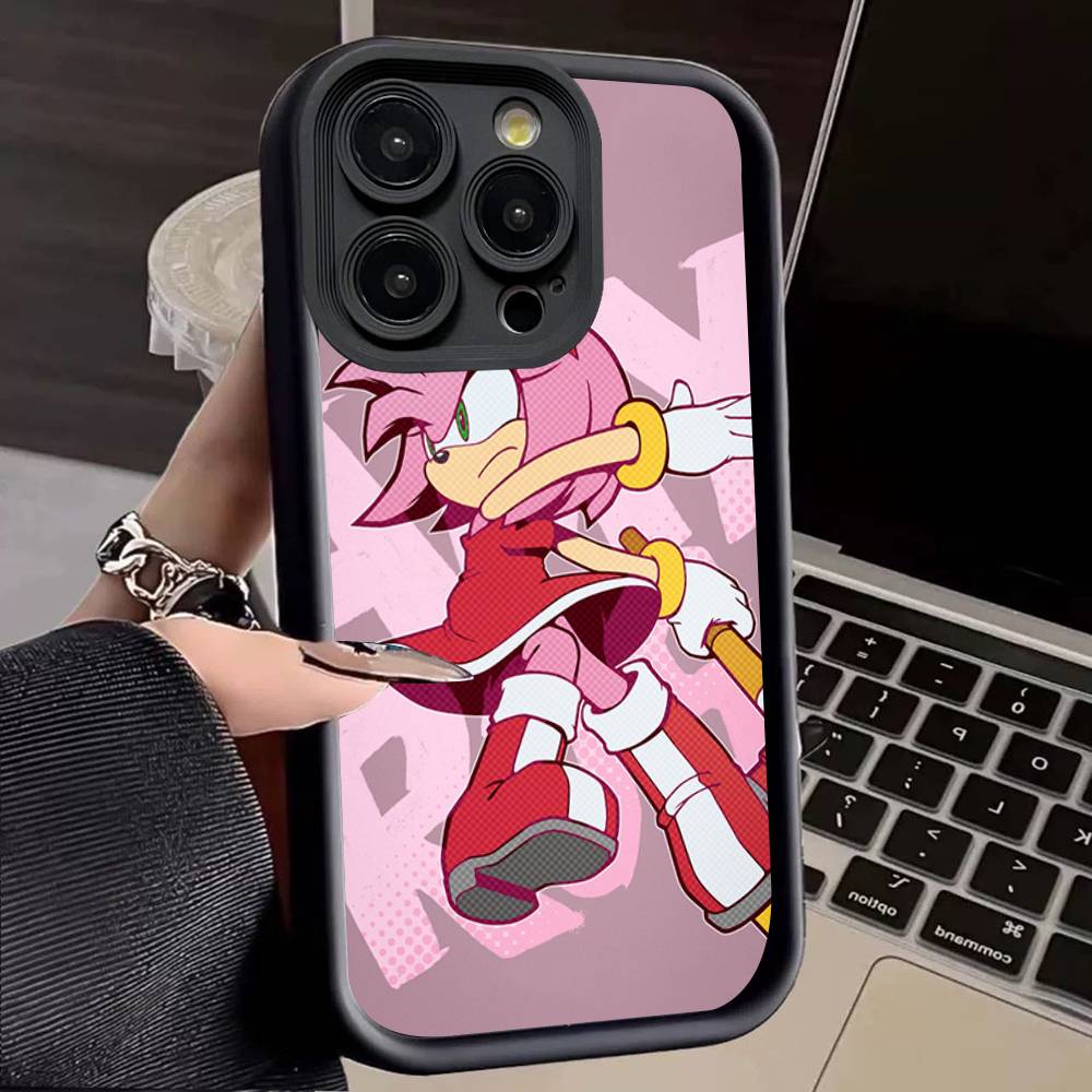Game S-Sonic Movie Anime Silicone Phone Case For IPhone 17 Pro Max 16 15 14 13 12 11 Plus 17 Air