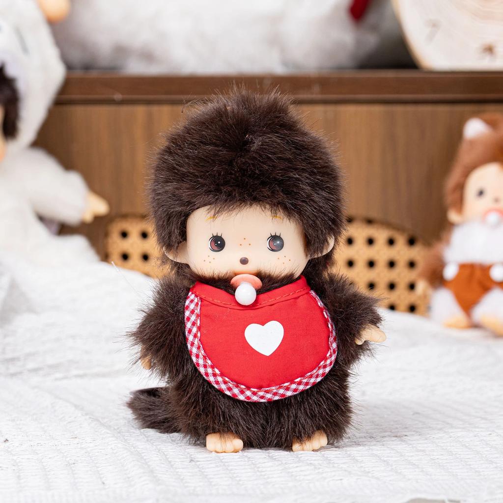 15cm Kawaii Mengqiqi Cute Anime Plush Doll Bag Pendant Puppet Decoration Girl Children Couple Birthday Toy Surprise Gift
