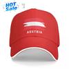 Sandwich Bandiera Austriaca Cappellino da Baseball Austriaco Uomo Donna Cappellini Hip Hop Snapback Cappello da Golf Pesca