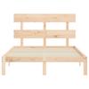 Solid Wood Bed Without Mattress 140 X 200 Cm Pine Wood