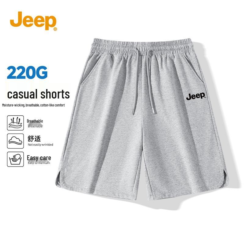Jeep Men s Heavyweight Casual Athletic Shorts L