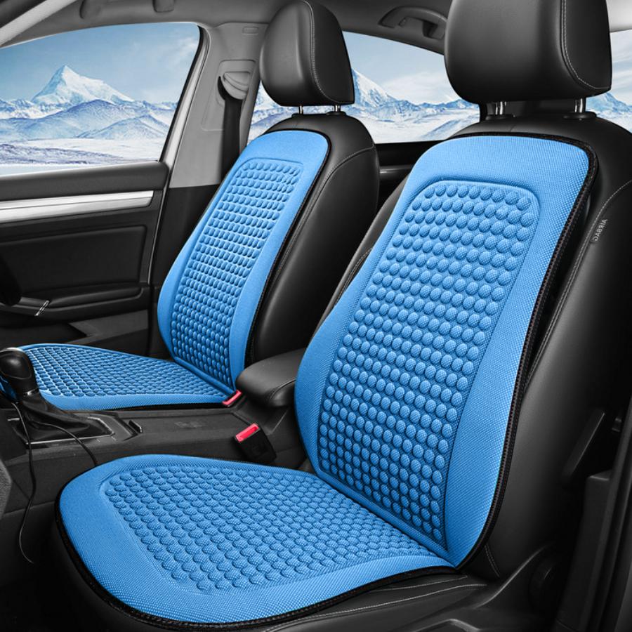 1PC VilaGlow Car Cushion Summer Cool Cushion Ice Silk Seat Cover Car Cushion Seasonal Universal Cool Cushion