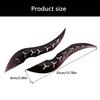 Easy Installation Car Roof Decoration 3D Dragon Horn Decoration Decorative Stickers for Auto Styling Exterior Ornament 2pcs