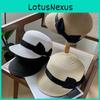 Grass Hat Women Summer Sunshade Wide Brim Breathable Straw Cap Fashion Casual