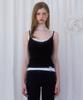 ROSEFRANTZ Lace Slim Sleeveless [Black]