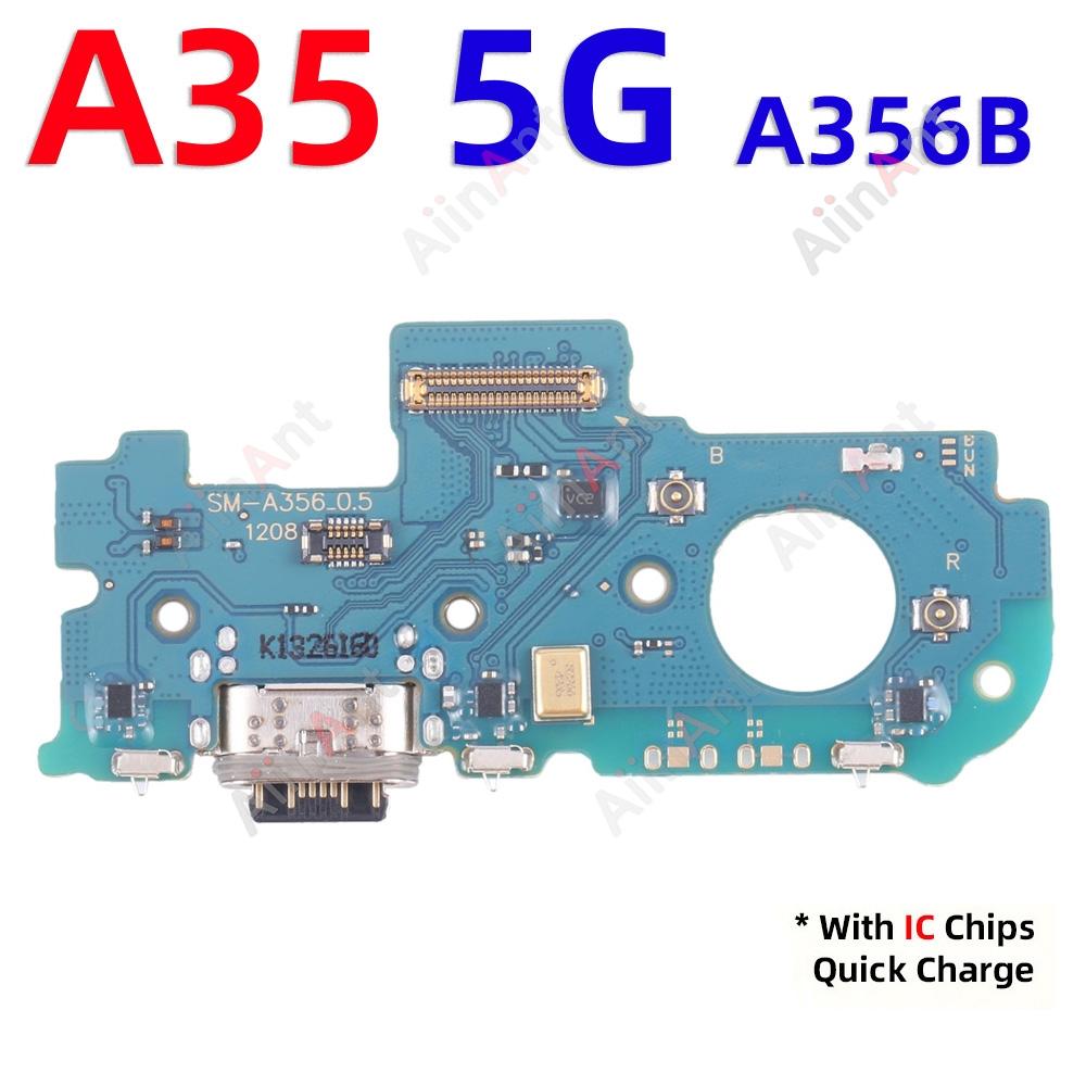 Dock USB Board Port Connector Charger Flex Cable For Samsung Galaxy A35 A36 A30 A31 A32 A33 A34 A325F A326B 4G 5G