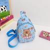 Capybara Single Cartoon Shoulder Crossbody Chest Bag Lightweight Breathable