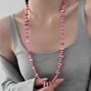 Bohemian Shell Beaded Necklace Light Luxury Niche Vacation Style Collarbone Chain National Style Temperament High Sense Item Decoration