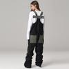 HOTIAN and Unisex Snowboard Bib 5 Colors and 5 Sizes Water Resistant to Abrasion and Warm Women's Men's Pants, (XS-XL), 10,000mm, Waterproof,