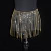 Waist Chain Body Chainsexy Shiny Tassel Rhinestone Skirt Belly Dance Body Chain