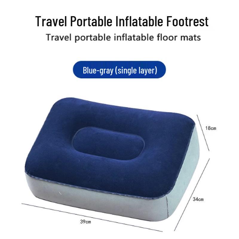 Cojín Inflable para Asiento de Concierto para Niñas Pequeñas - Taburete y Reposapiés Portátil para Exteriores