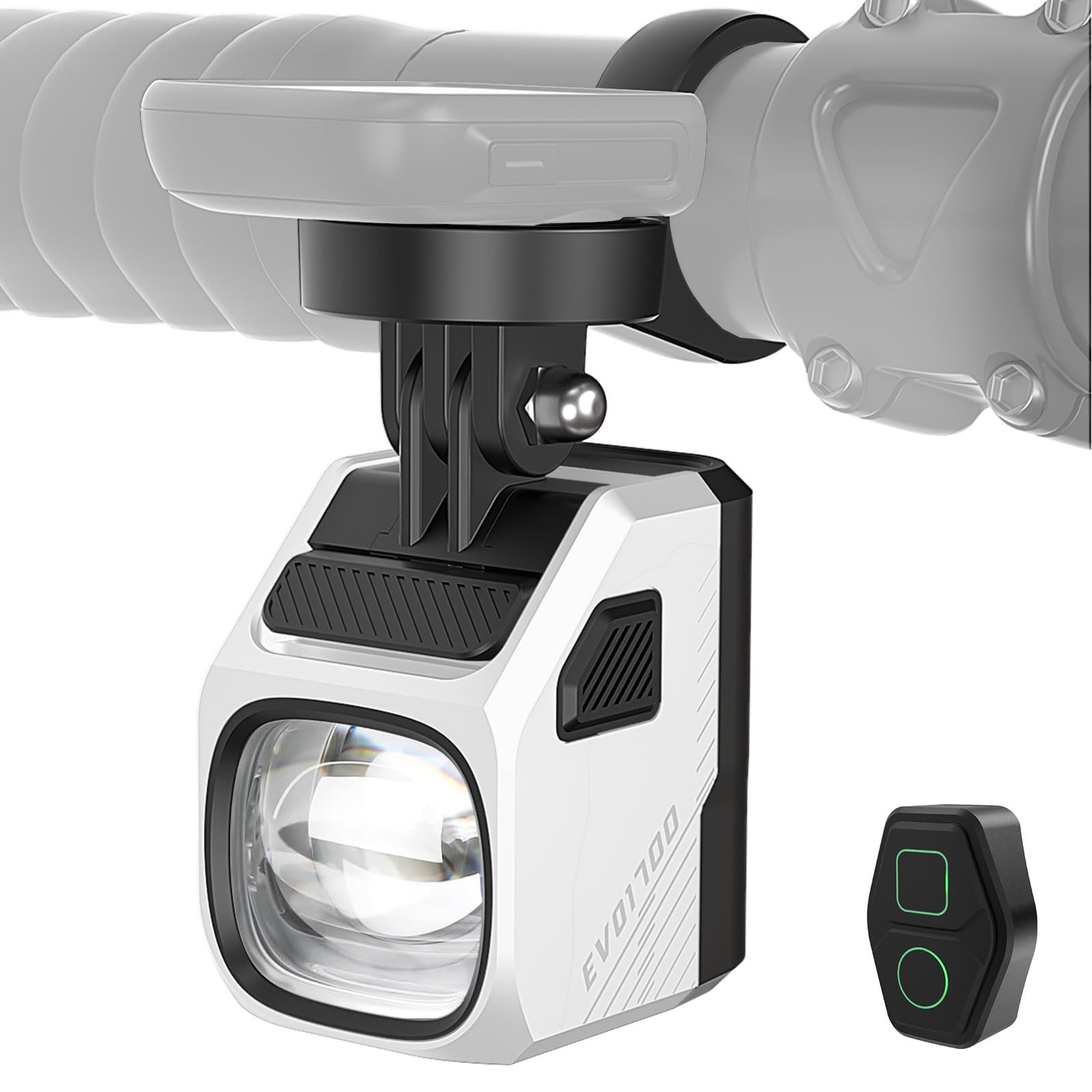 

Magicshine EVO 1700 Bicycle Road Bike Bicycle 1700 High Low High IPX6 USB Perfect for and Also Can Be Used as a Power Outage Earthquake Disaster and