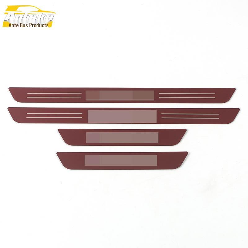 Fits 22 Models: Atu Ke AIRTREK Stainless Steel Sill Strip Decorative Sticker Welcome Pedal Accessories