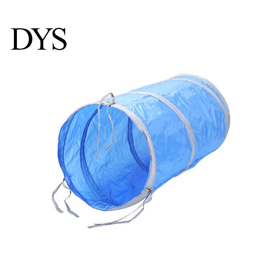 Pet Cat Kitten Tunnel Tube Toy Hide Playing Foldable House Hanging Ball Bell