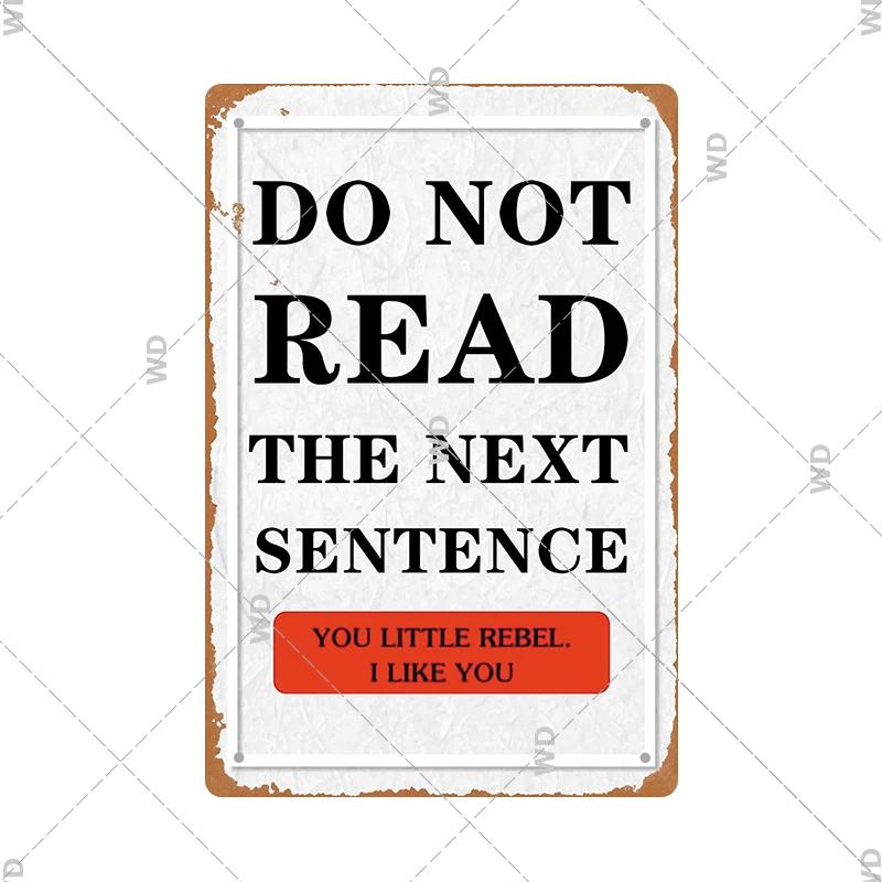 Funny Tin Sign Toilet Home Office Bar Cubicle Decor 11.8" X 7.8" Humorous Metal Vintage Plaque Retro Plate For Wall Art Decor