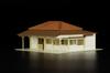 PM Office A PLUM 1/150 Station Building (Kominato Railway) Paper Kit MS082