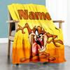 Warner Bros. Movies (27) Customize Your Name Blanket Cozy Customizable Blanket Soft Warm Cozy Throw For Livingroom Bedding Picnics Office Chair