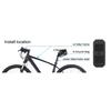Wireless Bicycle Alarm Remote Control Waterproof Electric Motorcycle Scooter Bike Vibration Security Protection Anti Lost Alarms