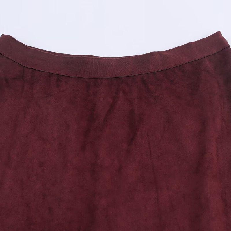 Kaslead New Women clothes Western Style Fashion Elastic Waist Big Hem Umbrella Skirt Skirt Long dress