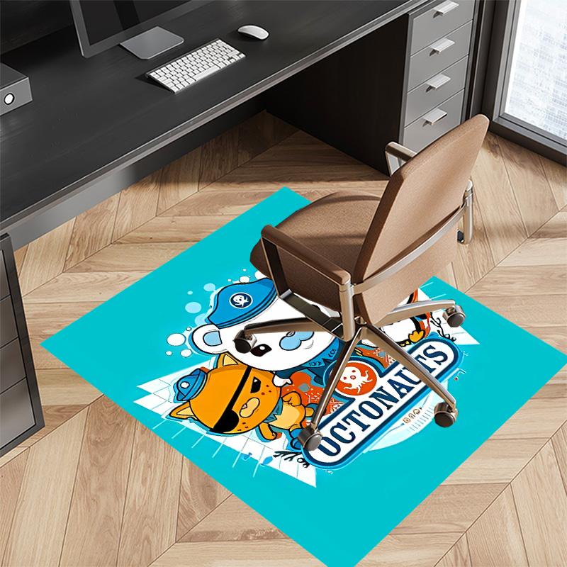 The Octonauts2 Printed Absorbent Washable Carpet, Non-Slip Bathroom Mats, Kitchen Rugs, Yoga Mat,Living Room Entrance, Camping Picnic Rugs