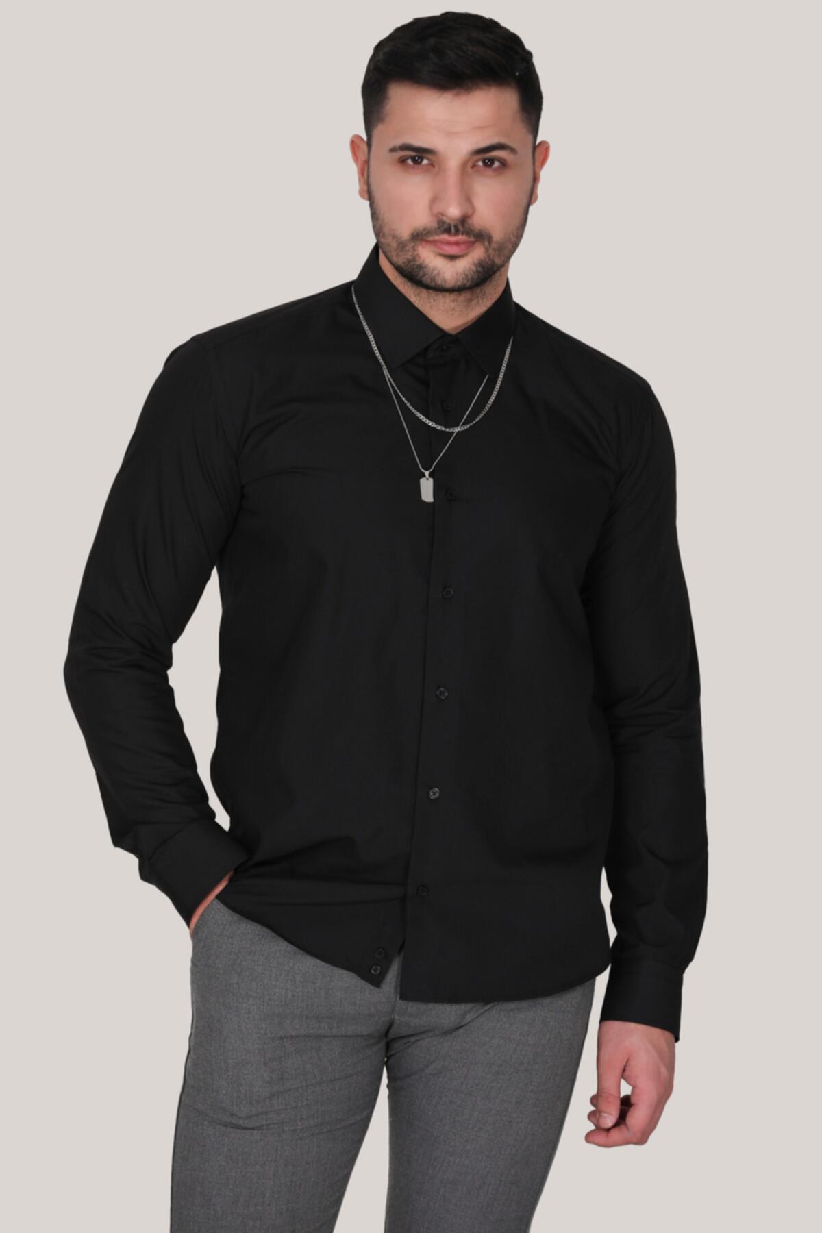 

Мужские рубашки XS чёрный