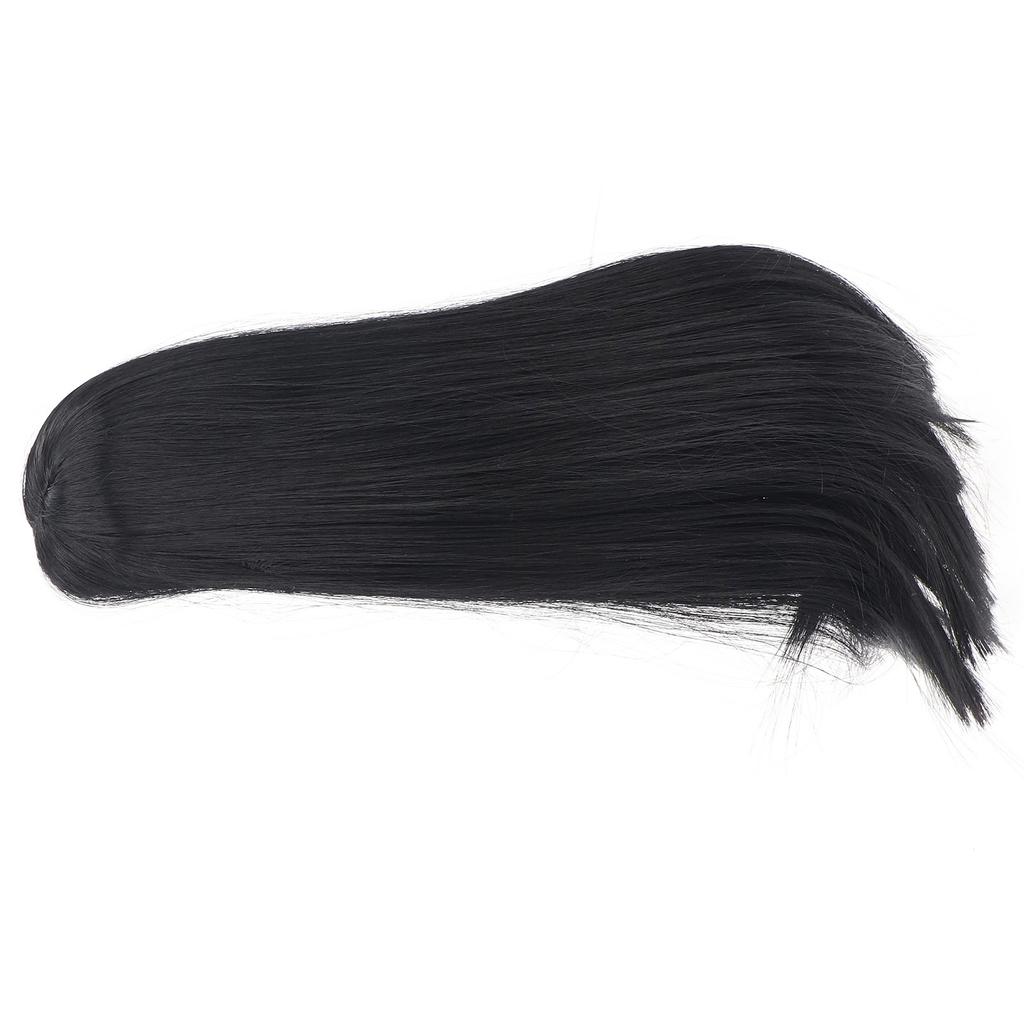 Doll Wig 8 To 9 Inch Heat Resistant Fiber Straight Wig 1 3 Doll Hair Replacement Wigs for DIY