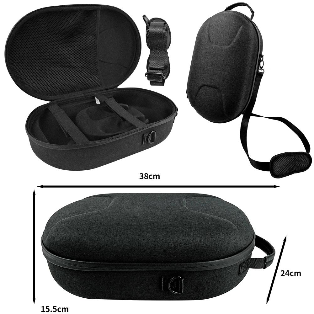 For Meta Quest 3 EVA Storage Bag Portable Box Travel Protective Carrying Case With Shoulder Strap for Meta Quest3 VR Accessories