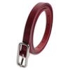 Slim Square Belt In Red