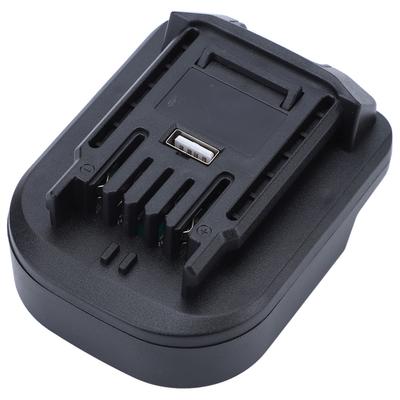 Battery Adapter Converter ABS Electrical Accessories for Worx 20V 4 PIN To 5 PIN with USB