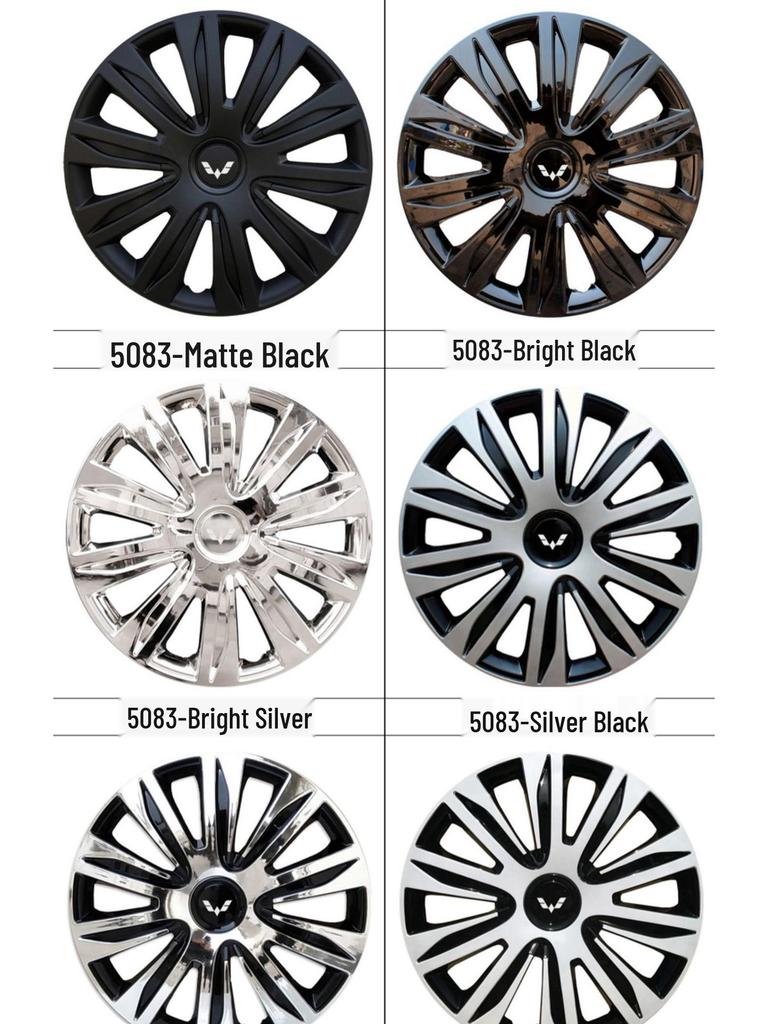 15-inch Wheel Hub Covers for Wuling Bingo - New Energy Vehicle Tire Mod Shells & Plastic Protective Wheel Caps.