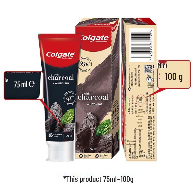 Colgate Natural Bamboo Charcoal Whitening Toothpaste