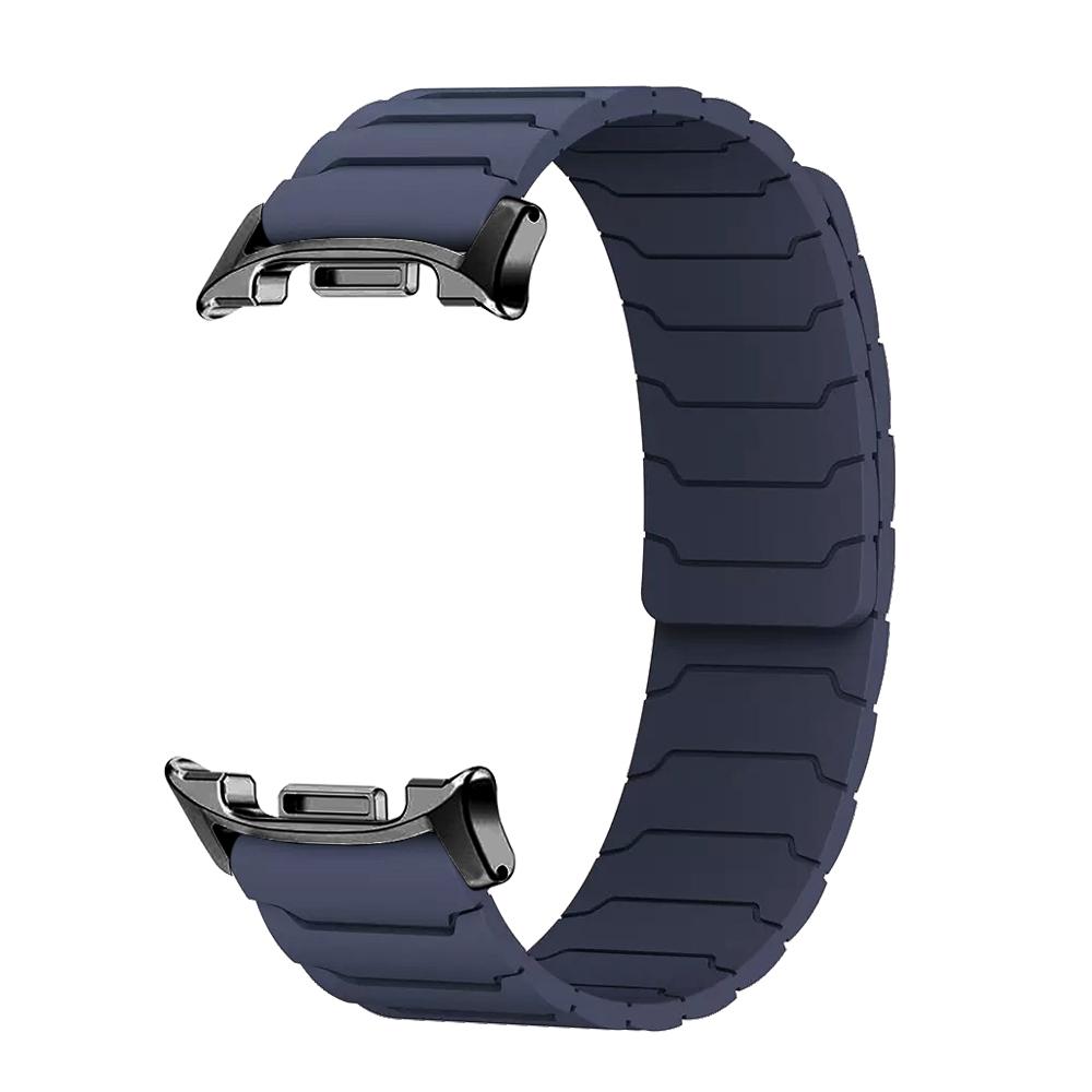 Sports Silicone Loop Band For Samsung Galaxy Watch 8 40mm 44mm/Watch 8 Classic 46mm Magnetic Strap Replace Wristband Bracelets
