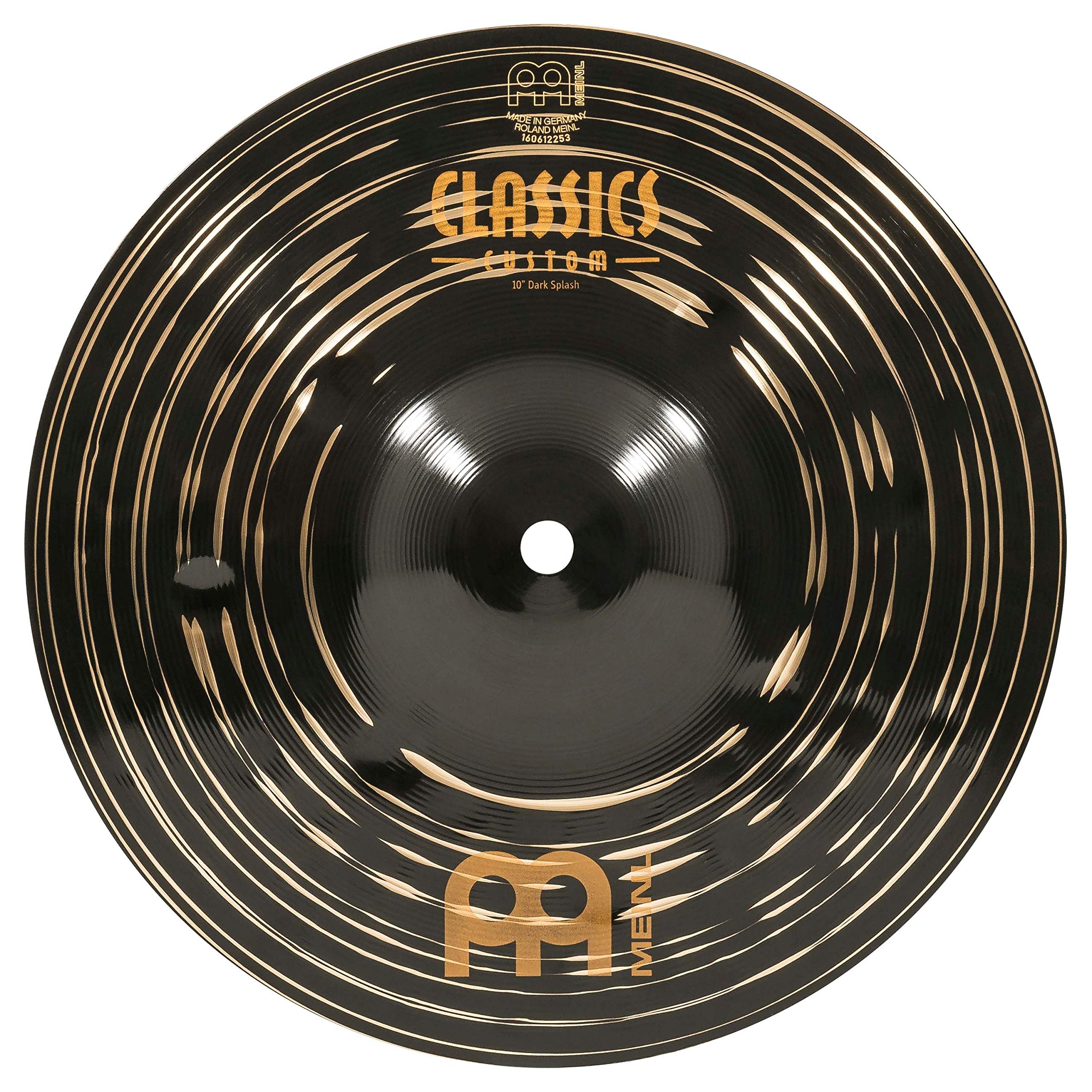 

MEINL Cymbals Classics Custom Dark Series Splash Cymbal, 10 Dark Splash CC10DAS (Official Japanese Product)