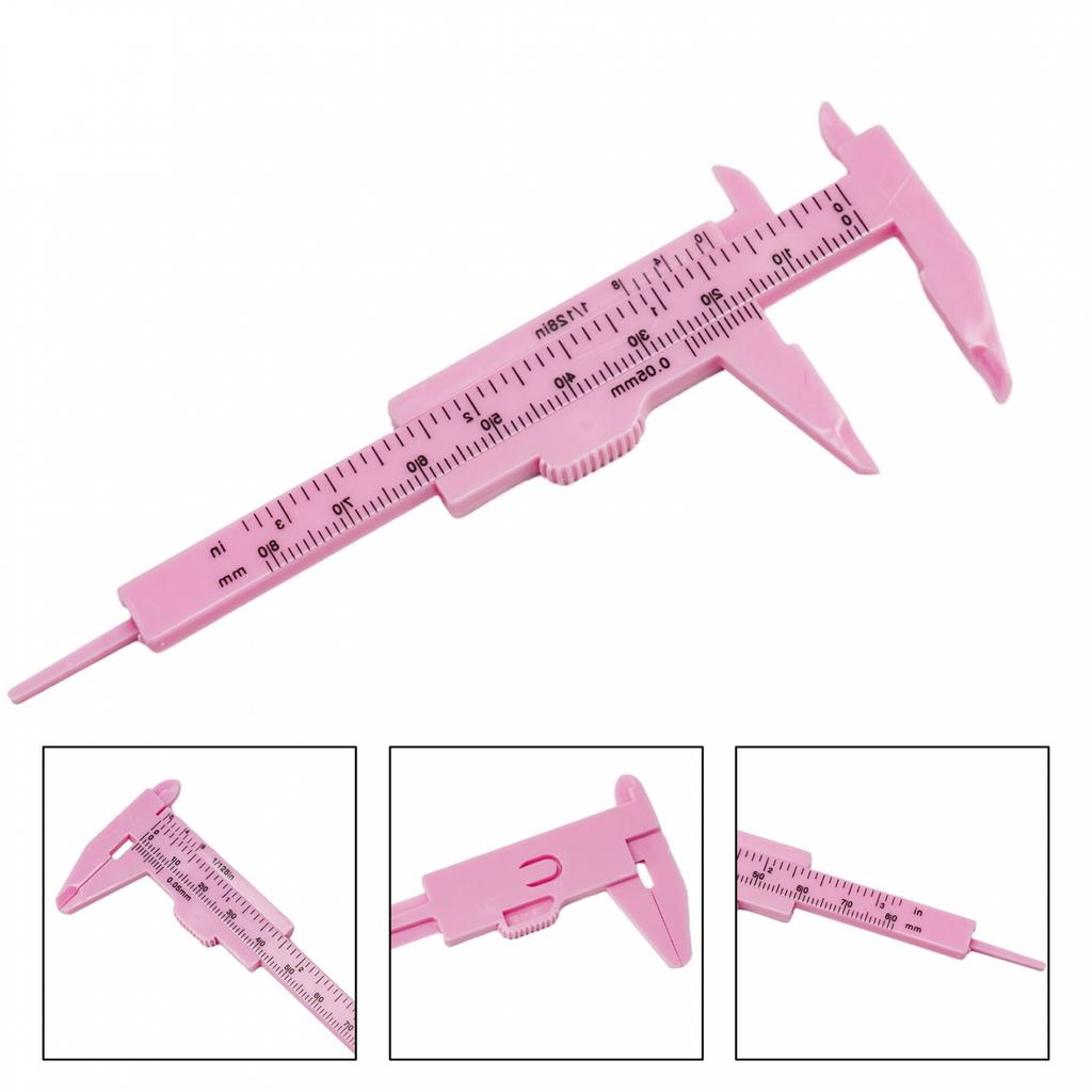 Calipers Ruler 0-80mm Double Rule Scale For Measuring Depth