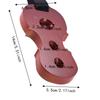 Cello Shape Non-Slip Endpin Rest 3 Holes Design Cello Endpin Protector  Cello Indoor Practice