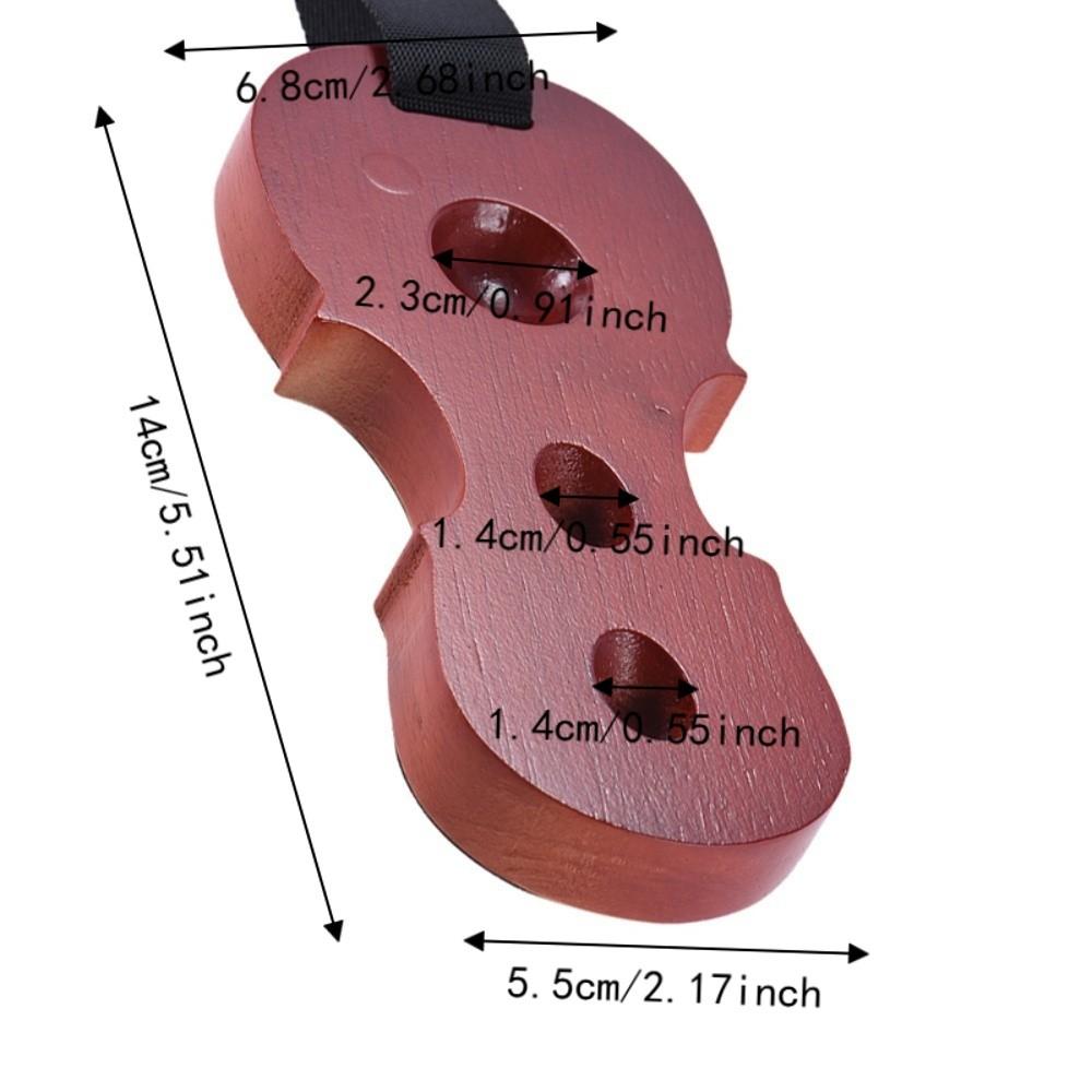 Cello Shape Non-Slip Endpin Rest 3 Holes Design Cello Endpin Protector Cello Indoor Practice