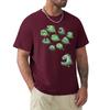 Swarm Of Piranhas T-Shirt Korean Fashion Anime Stuff Summer Tops Man Clothes Mens White T Shirts